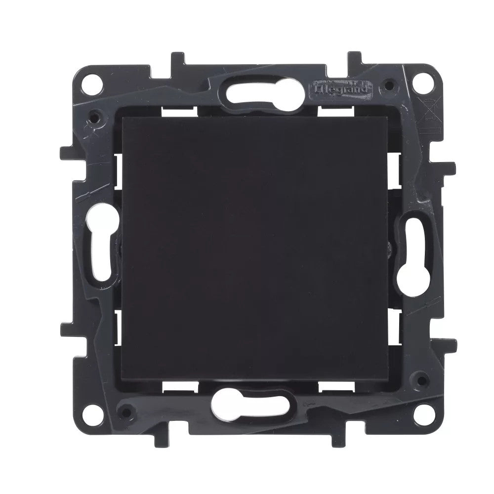LEGRAND Niloé Step fekete 106 váltókapcsoló, 10AX 863506