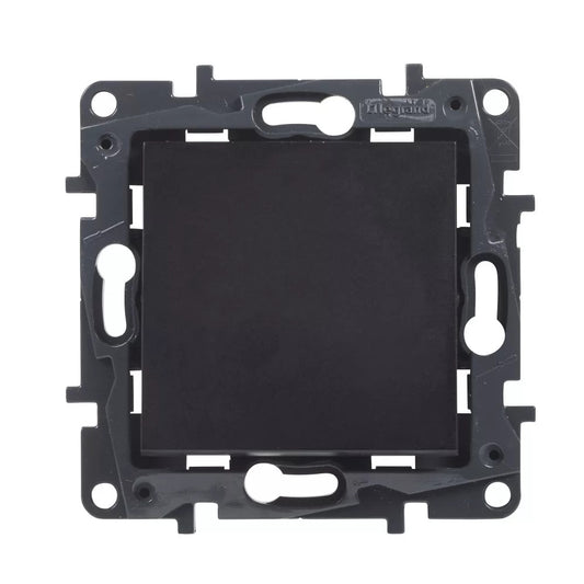 LEGRAND Niloé Step fekete N101 egypólusú nyomó, 6A 863509