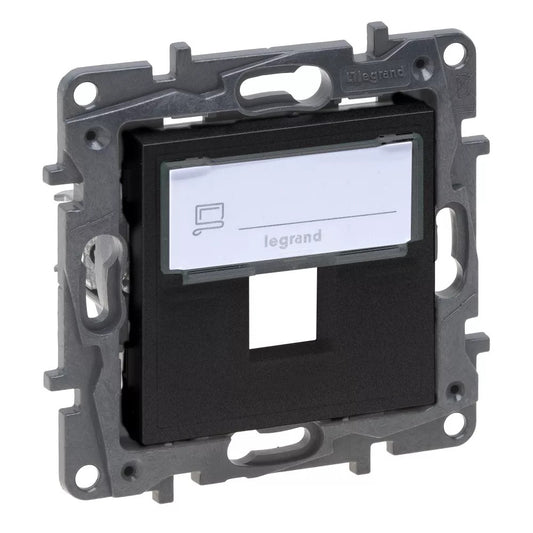 LEGRAND Niloé Step fekete keystone adapter 863587