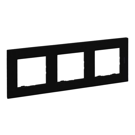 LEGRAND Niloé Step fekete keret 3-as 863593