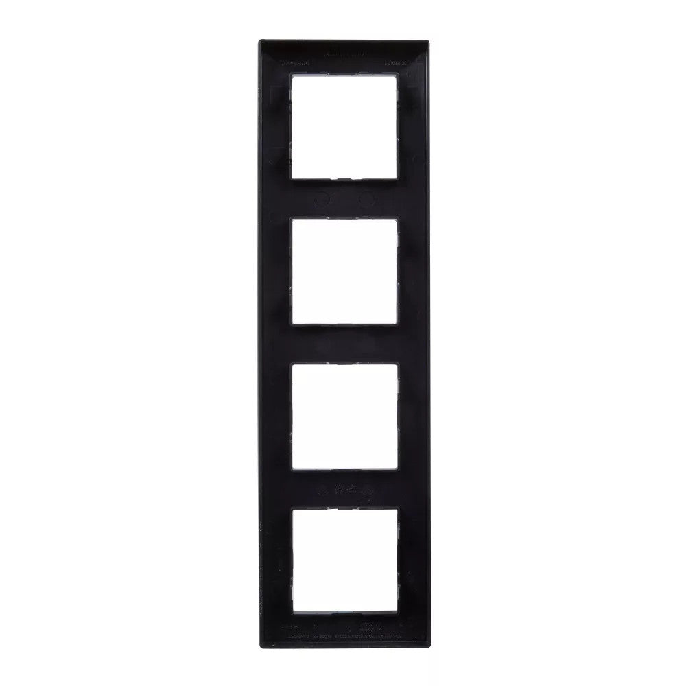 LEGRAND Niloé Step fekete keret 4-es 863594