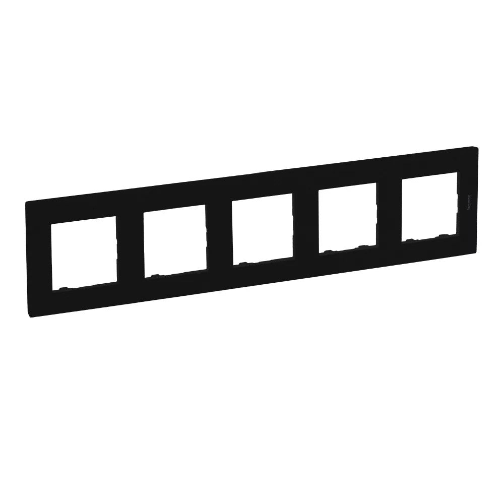 LEGRAND Niloé Step fekete keret 5-ös 863595