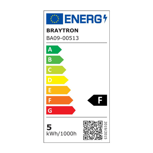 Braytron Led izzó 5W  470Lm 6500K 220-240V IP20  BA09-00713