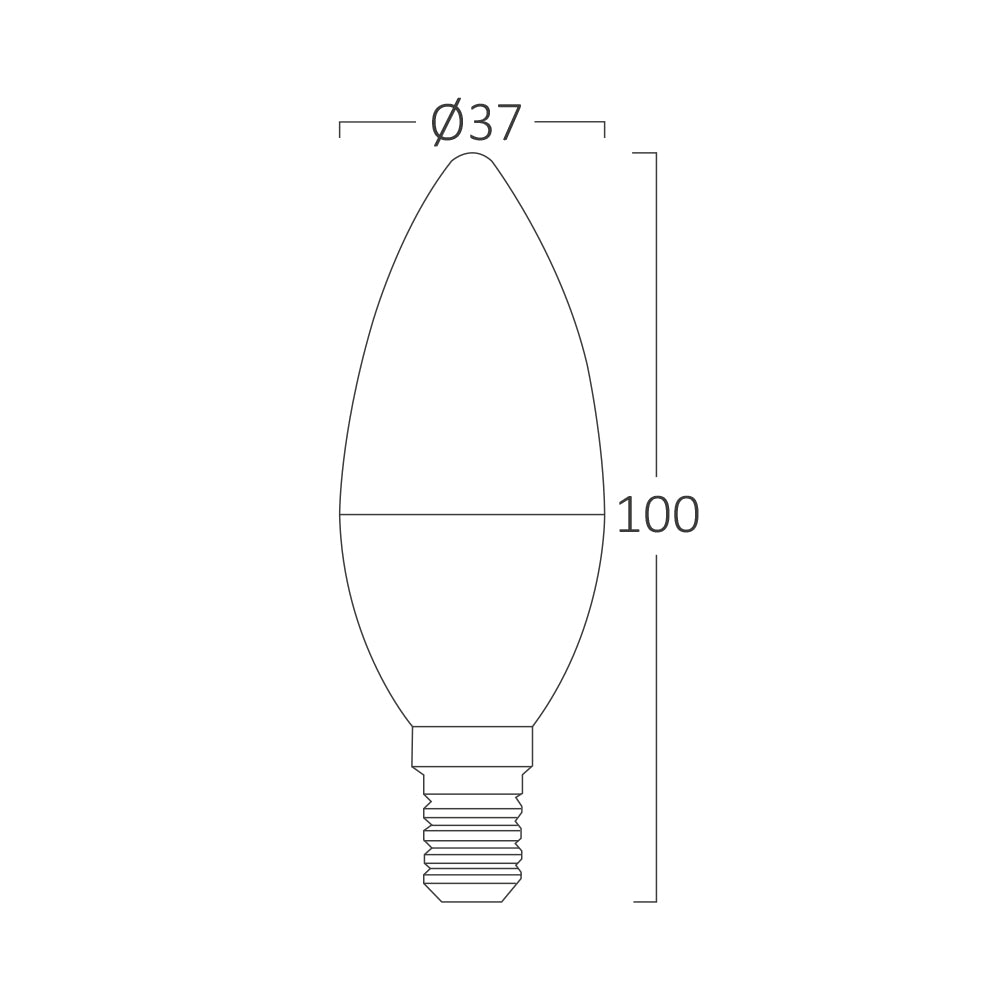 Braytron Led izzó 5W  470Lm 6500K 220-240V IP20  BA09-00713