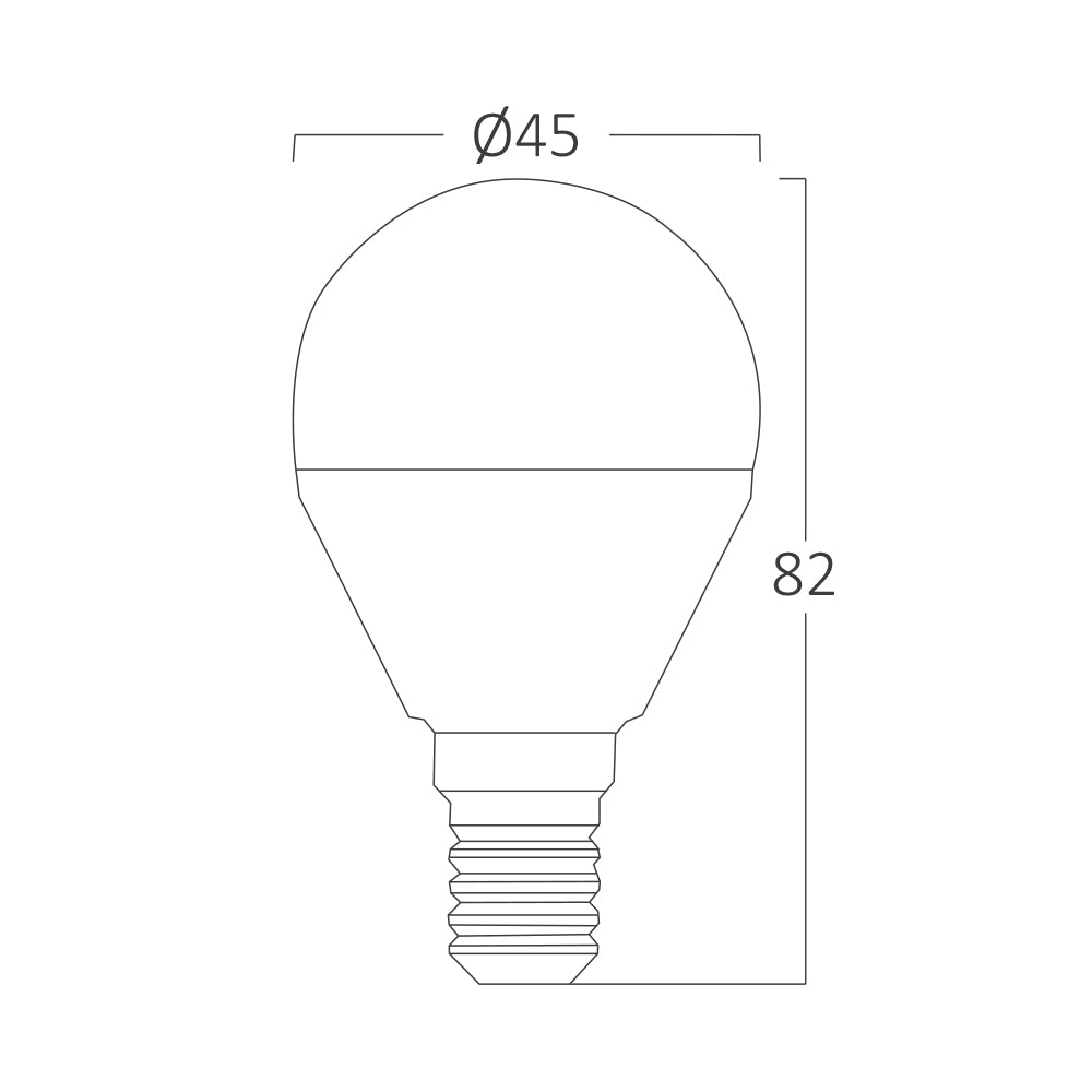 Braytron Led izzó  5W  470Lm  6500K  220-240V   IP20  BA11-00513