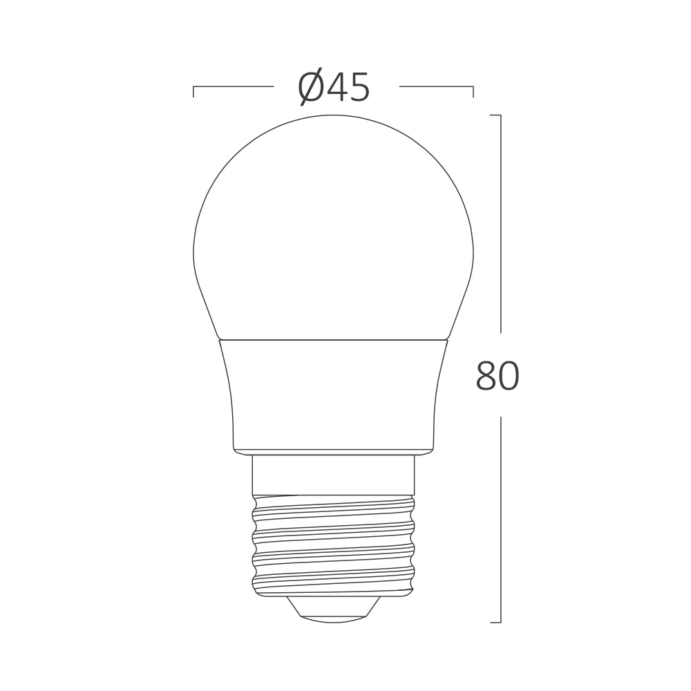 Braytron Led izzó   5W  470Lm  220-240V 6500K IP20  BA11-00523