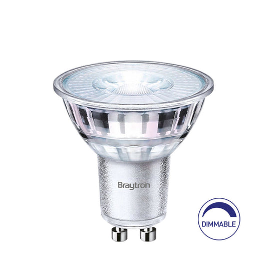Braytron Led izzó GU10 5.5W 3000K  Dimmerelhető 400Lm Prémium BA27-60650