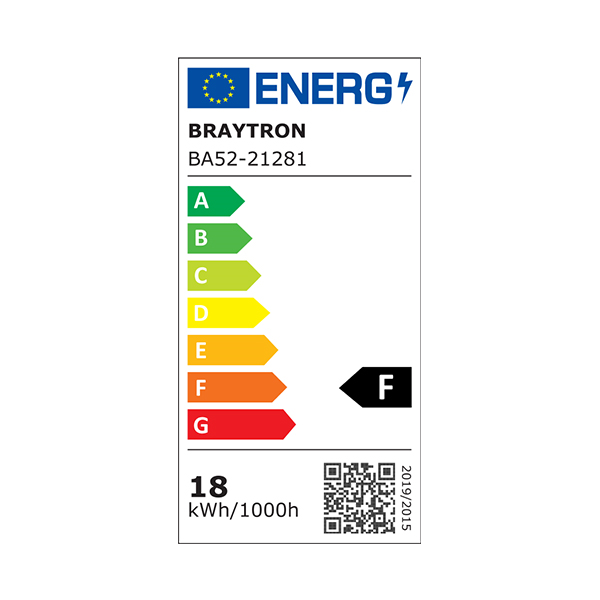 Braytron Led fénycső 18W 60cm 1800Lm 4000K 220-230V