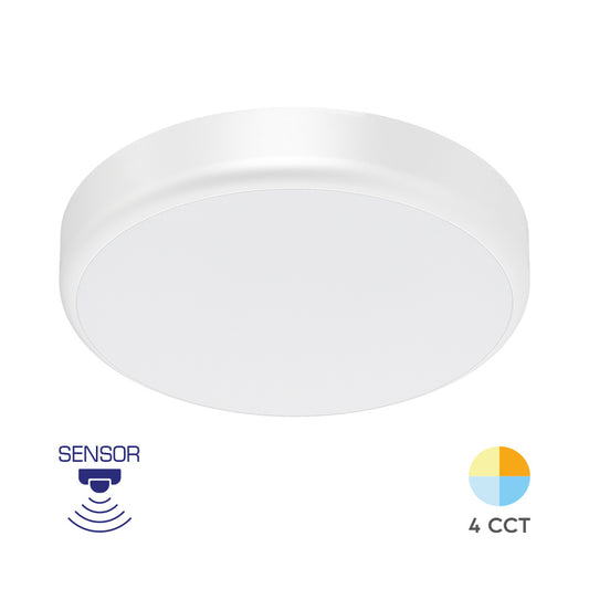 Braytron Led lámpa 3IN1 IP54 Sensorra 2000Lm 20W Fehér 3000-4000-5000-6500K