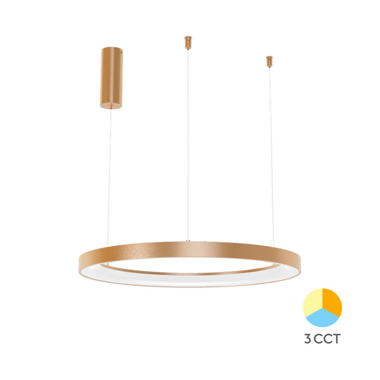 Braytron függeszthető Led lámpa  36W 3200Lm Barnás-arany 3IN1 IP20 220-240V BH17-01286