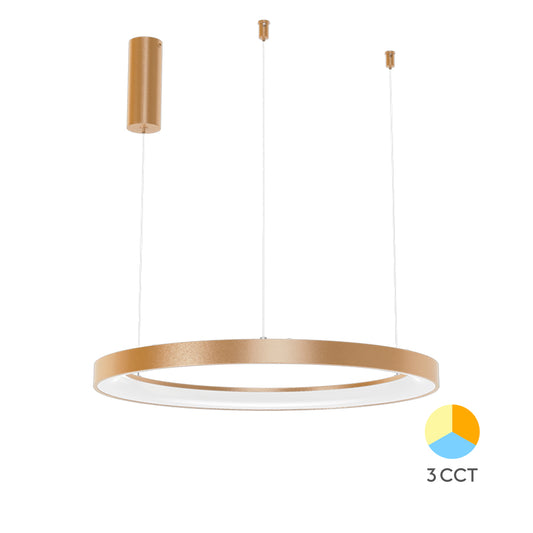 Braytron függeszthető Led lámpa Barnás-arany 46W 3IN1  3920Lm  IP20  220-240V BH17-01386