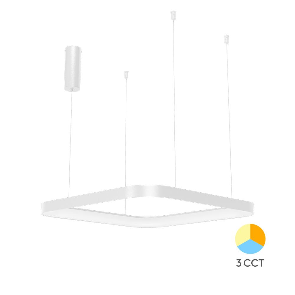 Braytron függeszthető Led lámpa Fehér  46W 3IN1 3920Lm  IP20 220-240V BH17-01980