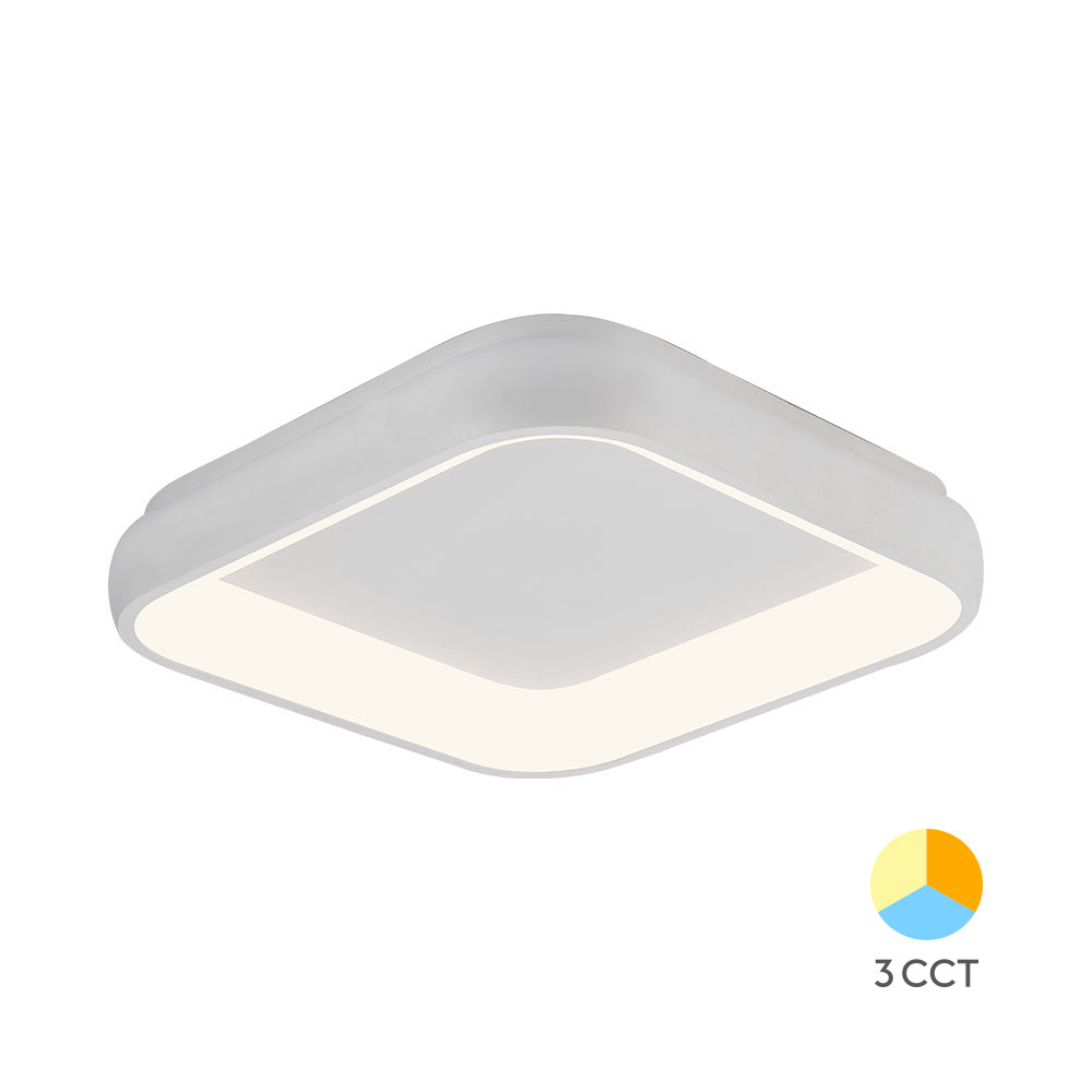 Braytron beltéri mennyezeti Led lámpa Fehér 36W 3200Lm 3IN1 IP20   220-240V BH17-02880