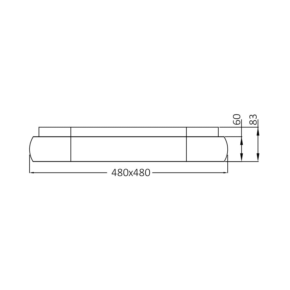 Braytron beltéri mennyezeti Led lámpa Fekete 36W 3200Lm 3IN1  IP20   220-240V BH17-02881