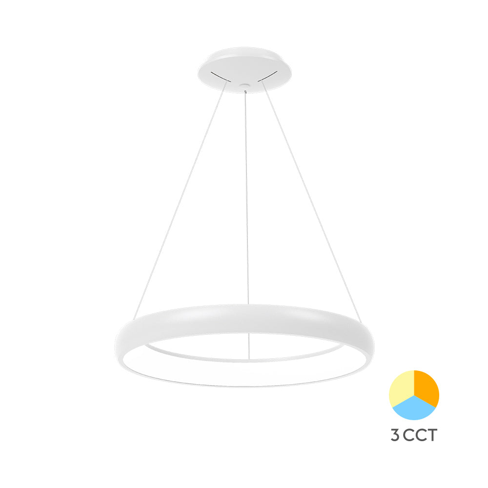 Braytron függeszthető Led lámpa Fehér 46W 3920lm 3IN1 IP20  220-240V BH17-03480