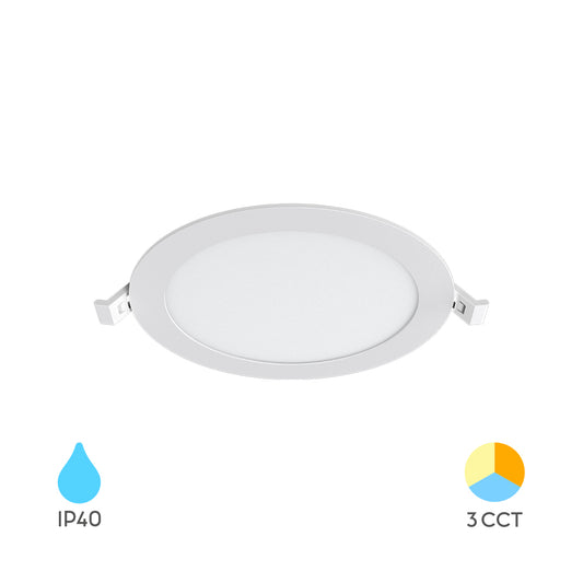 Braytron süllyesztett Led panel 12W  IP40  3IN1  1120Lm   220-240V  BP01-61280