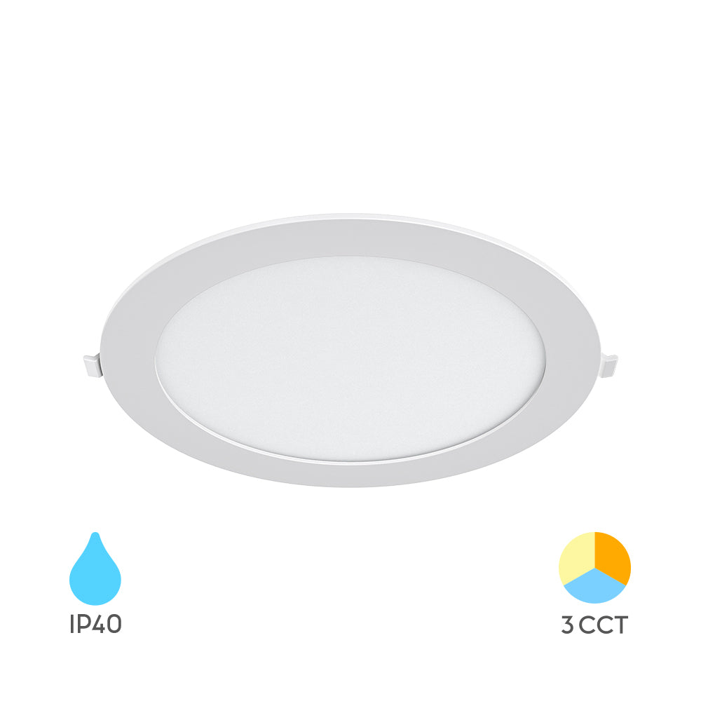 Braytron süllyesztett Led panel  18W IP40 3IN1 1760Lm  220-240V  BP01-61880