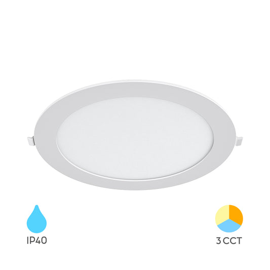 Braytron süllyeszthető Led panel 24W  2400Lm 3IN1  IP40   220-240V Fehér BP01-62480