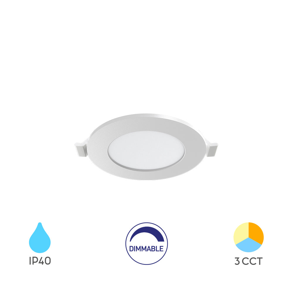 Braytron süllyeszthető Led panel  4W  280Lm 3IN1 IP40  220-240V  BP01-90480