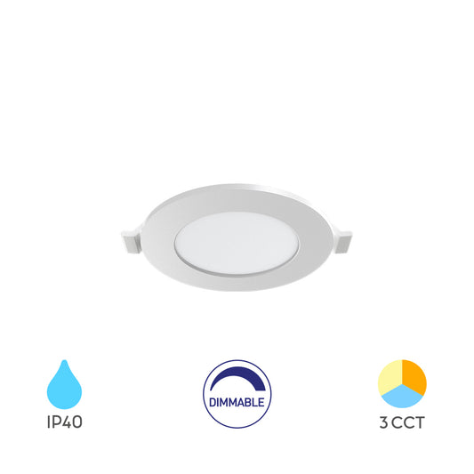 Braytron süllyeszthető Led panel  4W  280Lm 3IN1 IP40  220-240V  BP01-90480