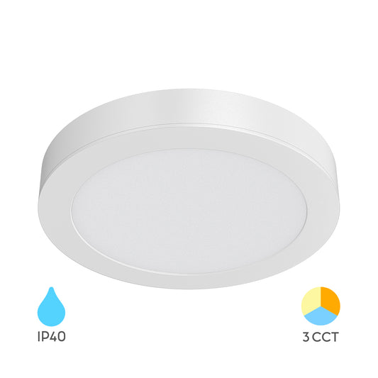 Braytron beltéri Fehér Led lámpa  24W  2400Lm 3IN1  IP40 220-240V 50/60Hz  BP03-62480