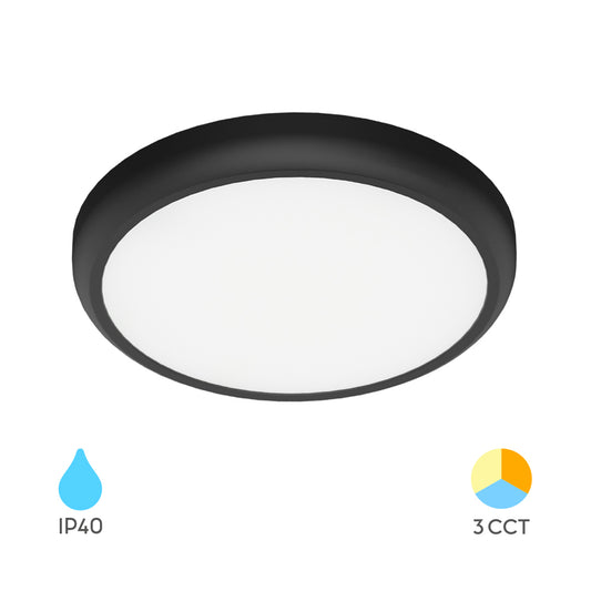 Braytron  Led lámpa Fekete 3IN1  20W  2000Lm  IP40  220-240V 50/60Hz  BP03-72081