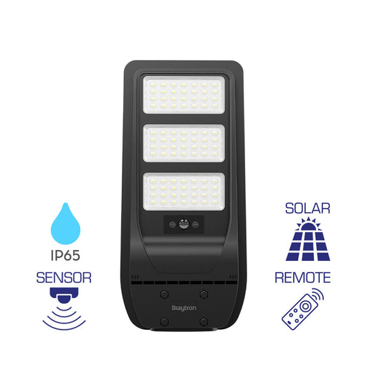 Braytron Solar Napelemes utcai Lámpatest 50W 1800Lm 6500K IP65 BT43-05031