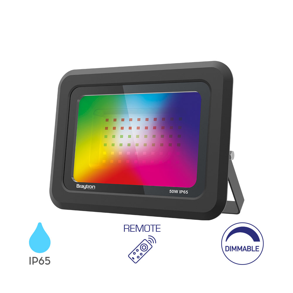 Braytron Led reflektor világítás 50w   RGB    IP65 220-240V BT60-35091