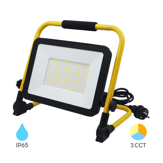 Braytron Hordozható (munkakámpa) Led reflektor 3IN1 Állítható színhőmérsékelettel 100W 8500lm  BT60-99181
