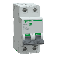 SCHNEIDER EASY9 PRO Kismegszakító,autómata  2P, B, 6A