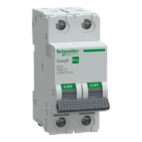 SCHNEIDER EASY9 PRO Kismegszakító,autómata 2P, B, 16A