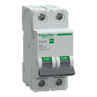 SCHNEIDER EASY9 PRO Kismegszakító,autómata 2P, B, 20A