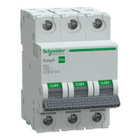 SCHNEIDER EASY9 PRO Kismegszakító,autómata 3P, B, 25A