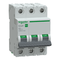 SCHNEIDER EASY9 PRO Kismegszakító,autómata 3P, B, 50A