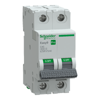 SCHNEIDER EASY9 PRO Kismegszakító,autómata 2P, C, 40A