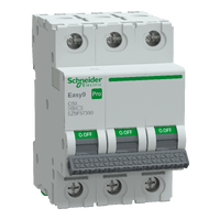 SCHNEIDER EASY9 PRO Kismegszakító, 3P, C, 50A