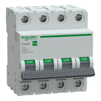 SCHNEIDER EASY9 PRO Kismegszakító,autómata 4P, C, 63A