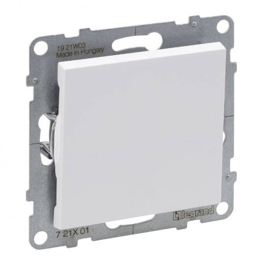 LEGRAND Suno fehér 101 egypólusú kapcsoló, keret nélkül 10AX 721101