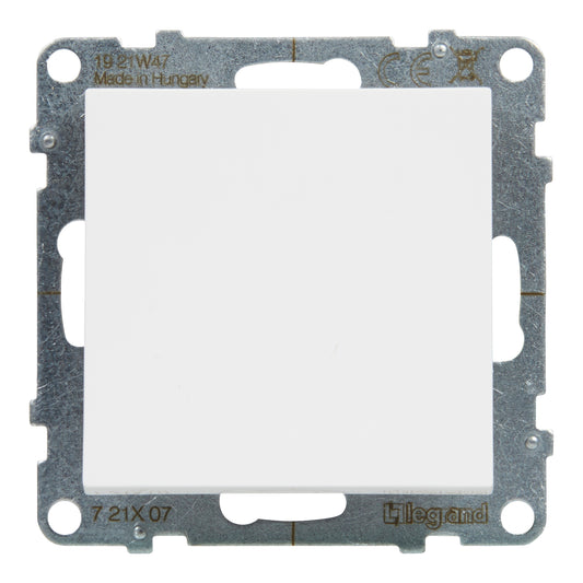 LEGRAND Suno fehér 107 keresztkapcsoló, keret nélkül 10AX 721107