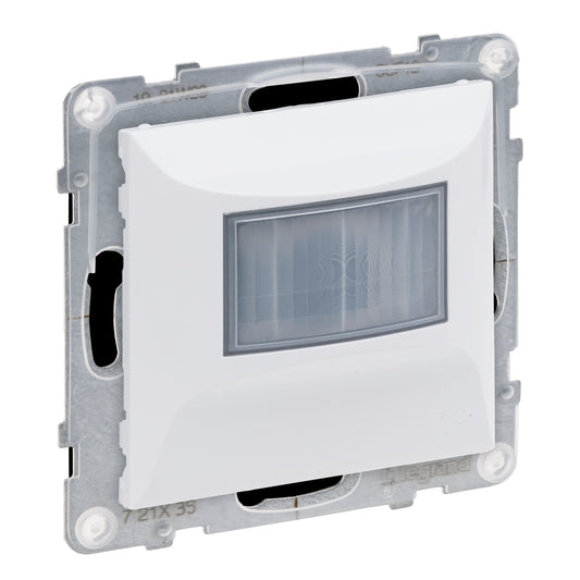 LEGRAND Suno fehér mozgásérzékelős kapcsoló 3 - 250 W (izzó, halogén, LED) 120fokos, 2 vezetékes IP44, keret nélkül 721135 Készlet erejéig