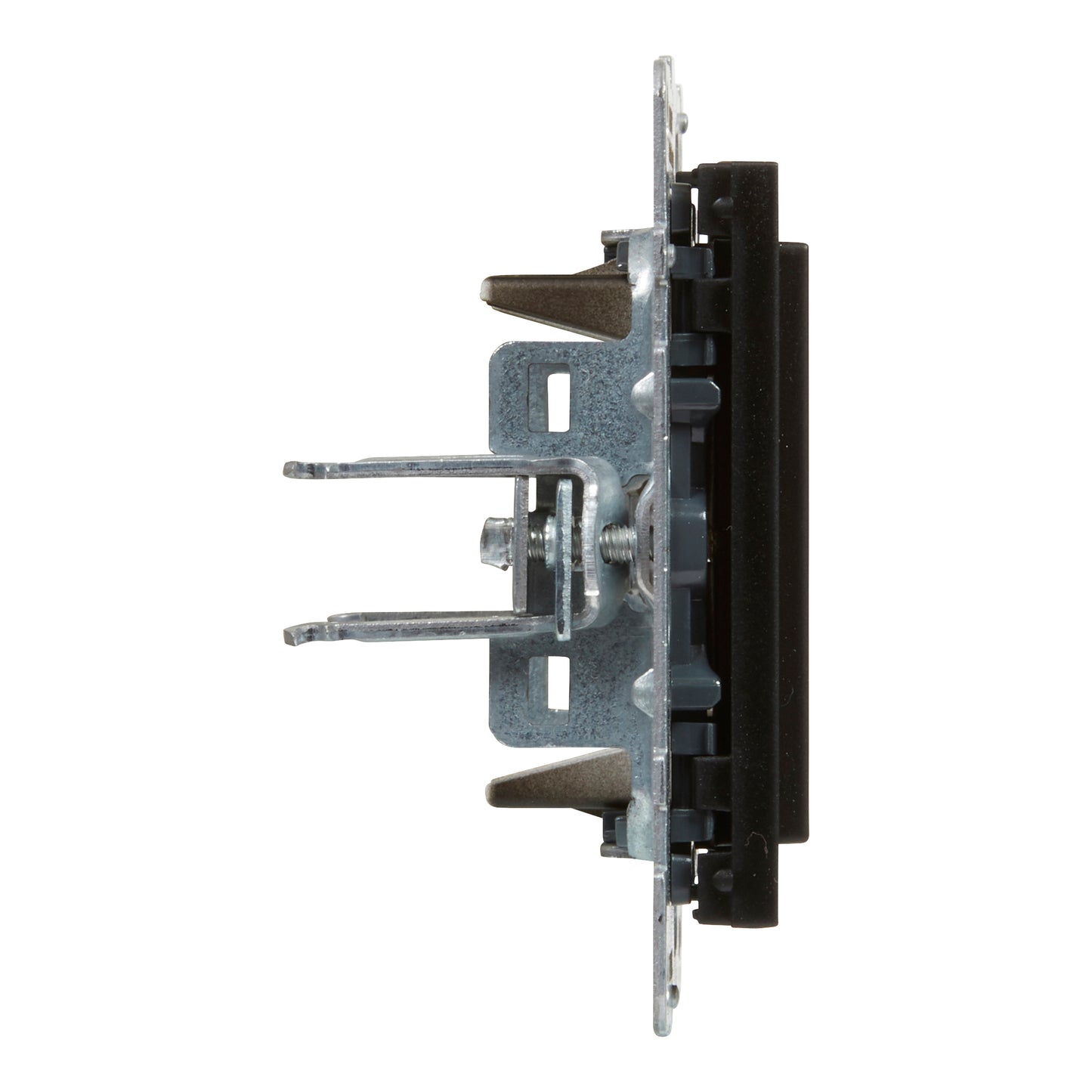 LEGRAND Suno fekete vakfedél Program Mosaic adapterrel, keret nélkül 721443