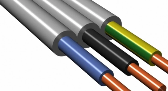 YDYt 3x1,5 fehér (100m/tekrecs esetén) 300/500V tömör installációs vezeték (CYMY falvezeték-RÉZ AT-N05VVH-U MMFal MMCu)