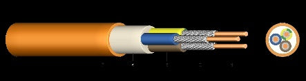 Tűzálló erőátviteli halogénmentes kábel E090 5x2,5 narancs (0) 0,6/1KV NHXH 5x2,5 m/ár  Aktuális árért érdeklőjön!