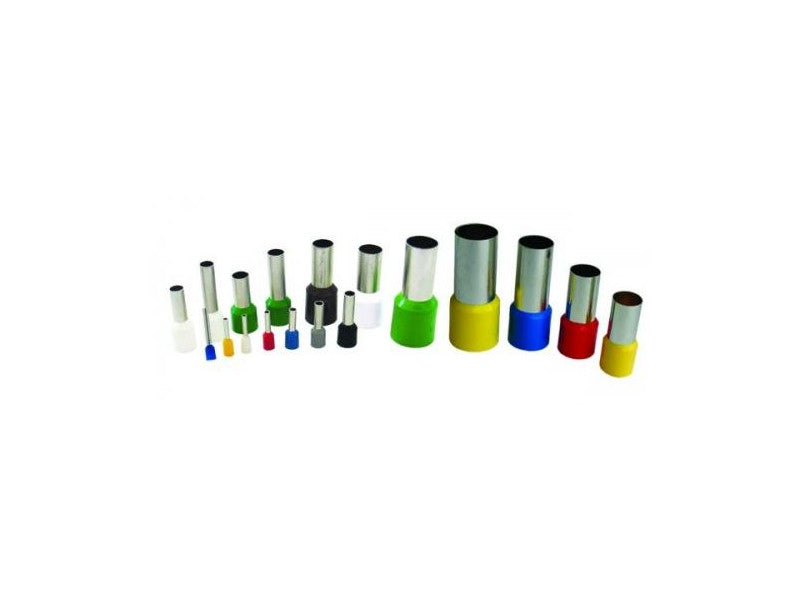 Szigetelt érvéghüvely 4mm2, L=16,5mm E119