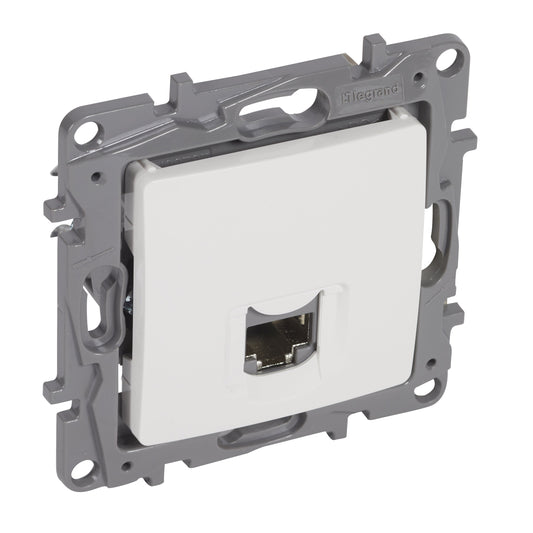 Legrand Niloé RJ45 Cat.6 STP körmös aljzat, fehér 764575