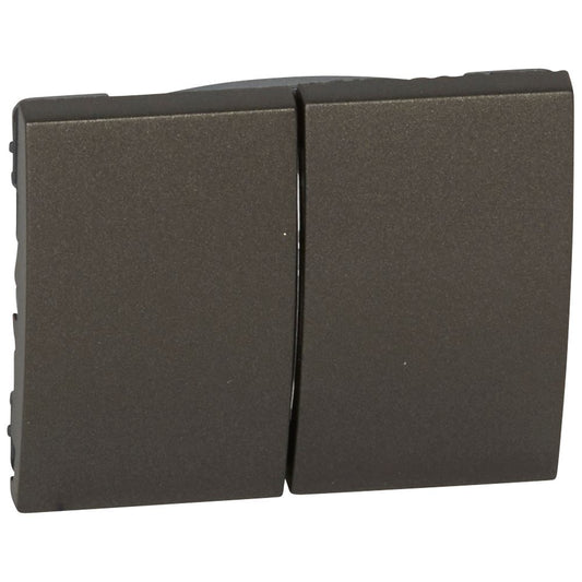 Legrand Galea Life kettős billentyű mélybronz
