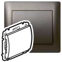 Legrand Galea Life vakfedél mélybronz