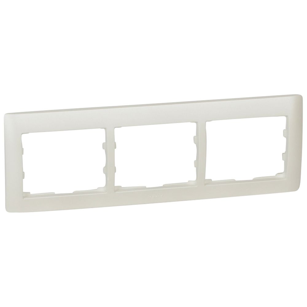 Legrand Galea Life keret 3-as vízszintes, gyöngyház