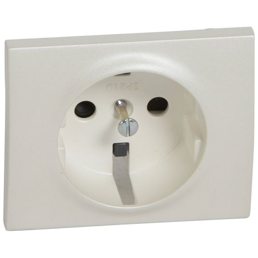 Legrand Galea Life Legrand 2p+F burkolat biztonsági zsaluval, gyöngyház