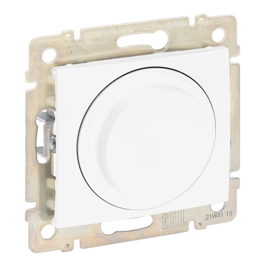 Legrand Valena forgatógombos fényerőszabályzó fehér 2 vezetékes, 300W, LED-hez is